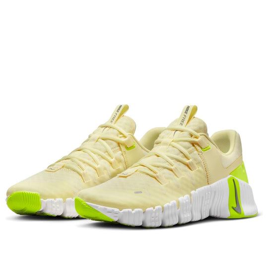 NEW Women's Sz 7.5-9.5 Nike Free Metcon 5 Training Shoe Citron Tint DV3950-800