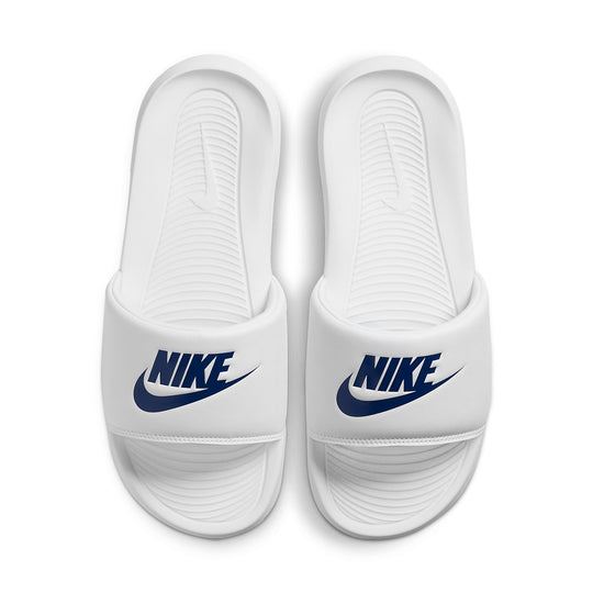 NEW Men's Sz 14 Nike Victori Slides Game Royal/Blue White CN9675-102