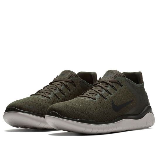 NEW Men's Sz 7.5-11 Nike Free RN 2018 Running Sneaker Cargo Khaki 942836-300 NL