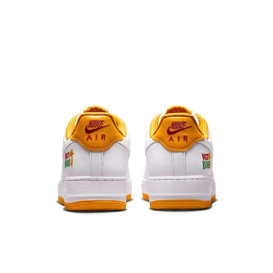 NEW Men's Sz 11.5 Nike Air Force 1 Low West Indies White Gold DX1156-101 NL