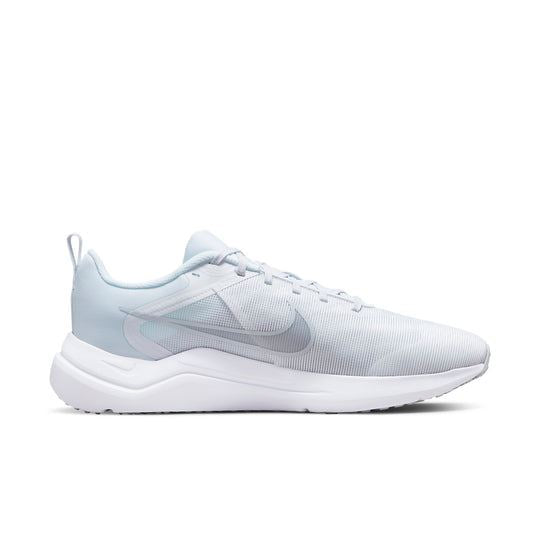 NEW Men's Sz 14 Nike Downshifter 12 Running Shoes Triple White DD9293-100 NL