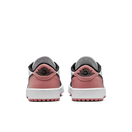 NEW Men's Sz 10-15 Nike Air Jordan 1 Golf Cleat Low Rust Pink DD9315-106 NL