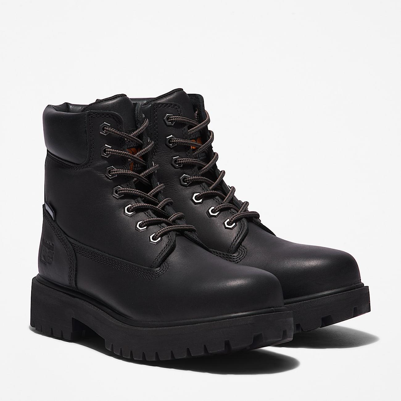 NEW Men's Sz 10.5 Timberland PRO 13 6" Waterproof Work Boots Black TB026036001