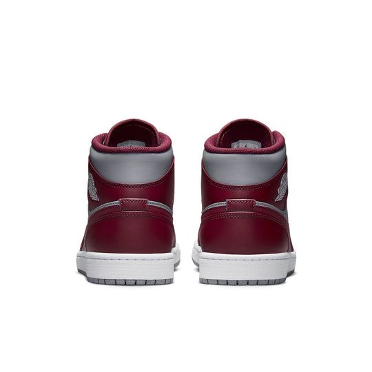 NEW Men's Sz 8.5-11.5 Nike Air Jordan 1 Mid Casual Cherrywood Red DQ8426-615