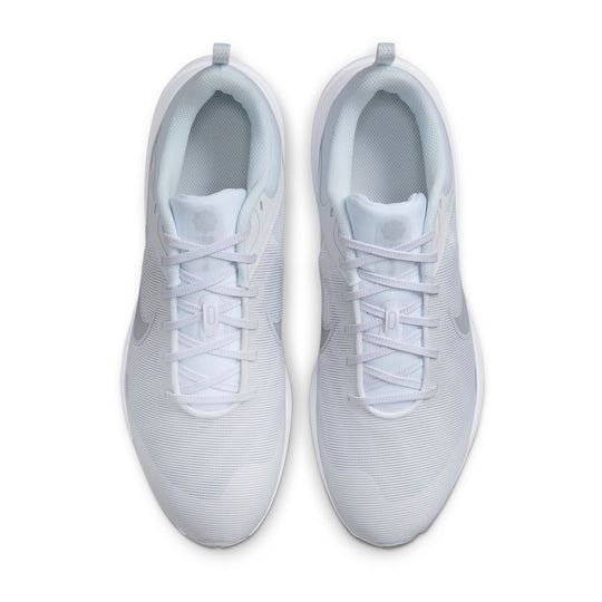 NEW Men's Sz 14 Nike Downshifter 12 Running Shoes Triple White DD9293-100 NL