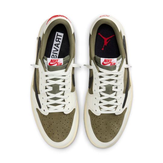 NEW Men's Sz 8-15 Nike Air Jordan 1 Retro Low OG x Travis Scott Olive DM7866-200