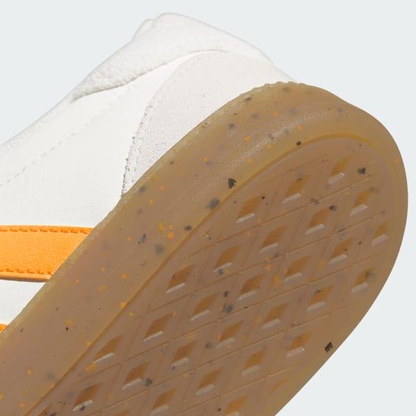 NEW Women's Sz 8-10 adidas Performance Breaknet Sleek Casual White Orange IH7753