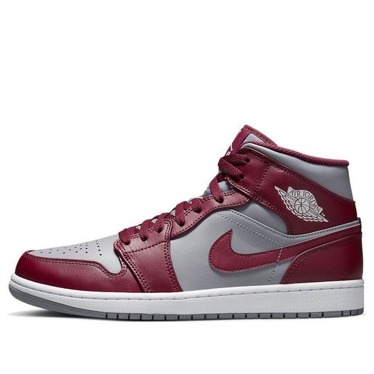 NEW Men's Sz 8.5-11.5 Nike Air Jordan 1 Mid Casual Cherrywood Red DQ8426-615