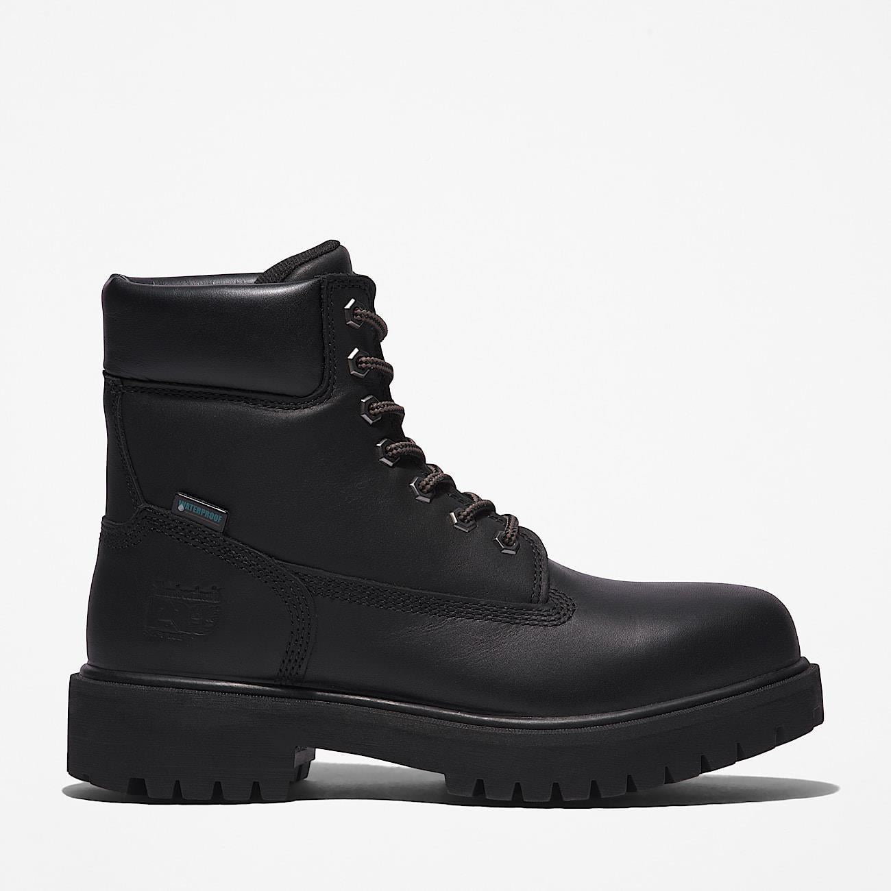 NEW Men's Sz 10.5 Timberland PRO 13 6" Waterproof Work Boots Black TB026036001