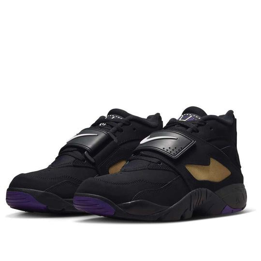 NEW Men's Sz 13 Nike Air Diamond Turf Sneaker Black-Club Purple HV2282-001