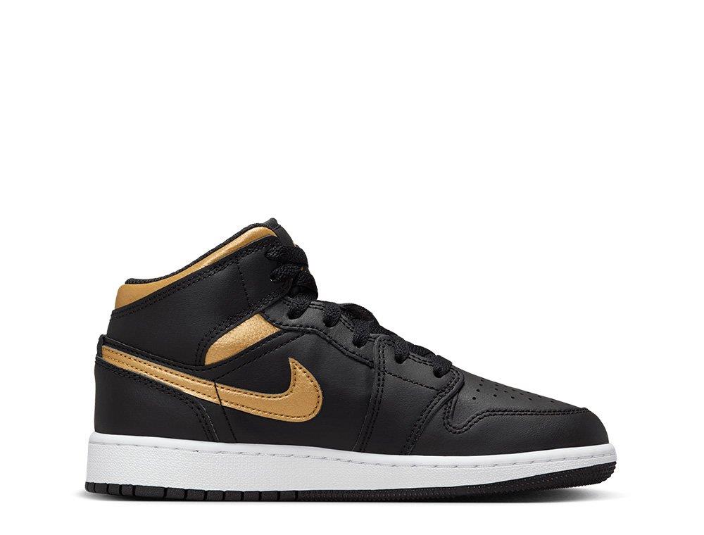 NEW Youth/WMNS Sz 6Y-7Y/7.5W-8.5W Nike Air Jordan 1 Casual Black DQ8423-071