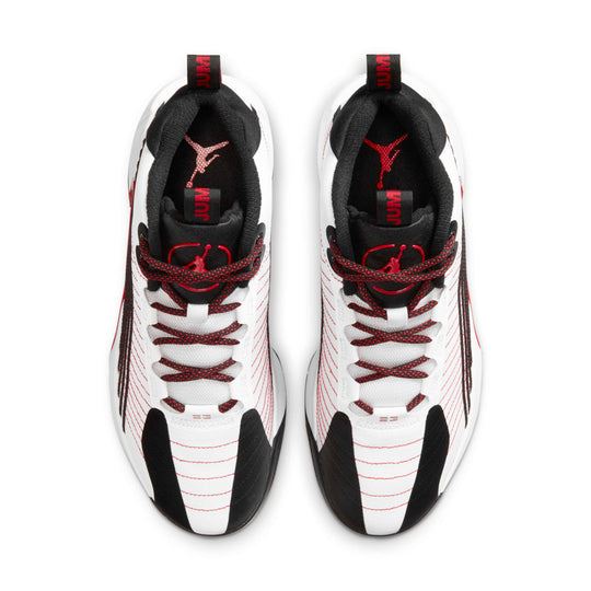 NEW Men's Sz 10-11.5 Jordan Jumpman 2021 Basketball Shoe White Red CQ4021-100