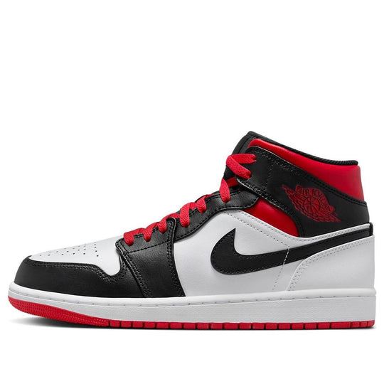 NEW Men's Sz 10.5 Nike Air Jordan 1 Mid Casual Gym Red Black DQ8426-106
