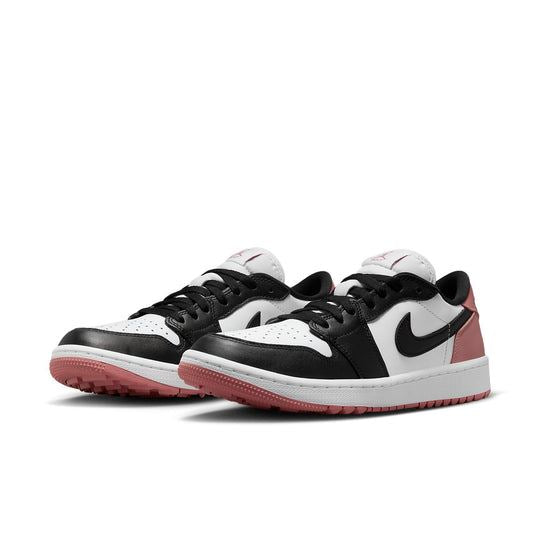 NEW Men's Sz 10-15 Nike Air Jordan 1 Golf Cleat Low Rust Pink DD9315-106 NL