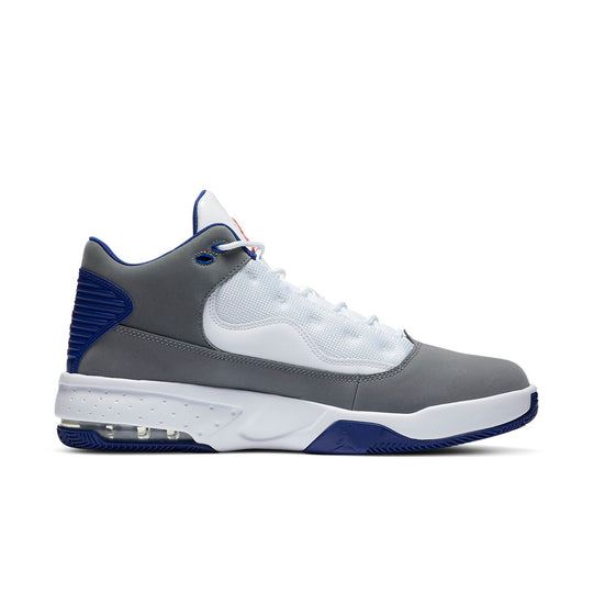 NEW Men's Sz 10.5-12 Nike Air Jordan Max Aura 2 Basketball White Grey CK6636-004