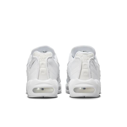 NEW Men's Sz 14 Nike Air Max 95 Essential Sneaker Triple White CT1268-100