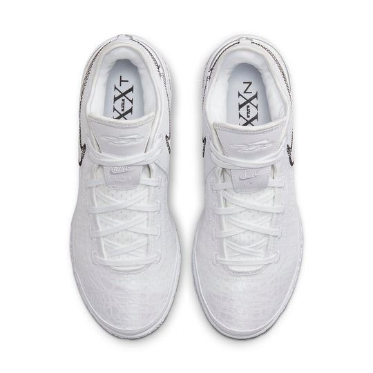 NEW Men's Sz 14 Nike Zoom LeBron NXXT Gen Basketball Triple White DR8784-101 NL