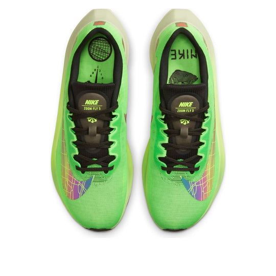 NEW Men's Sz 7.5 Nike Zoom Fly 5 Ekiden Zoom Pack Green DZ4783-304