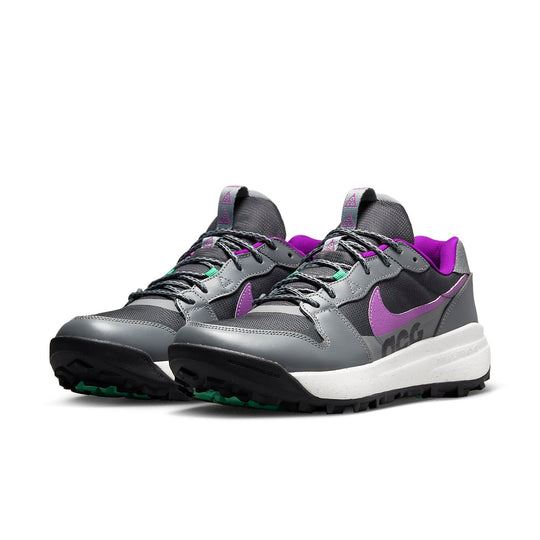 NEW Men's Sz 8-10 Nike ACG Lowcate Trail Hiking Shoes Gray Purple DX2256-002 NL