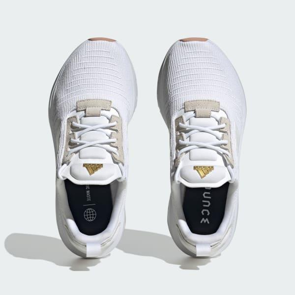 NEW Women's Sz 9.5 adidas Swift Run23 Running Shoe White Gold IG4715