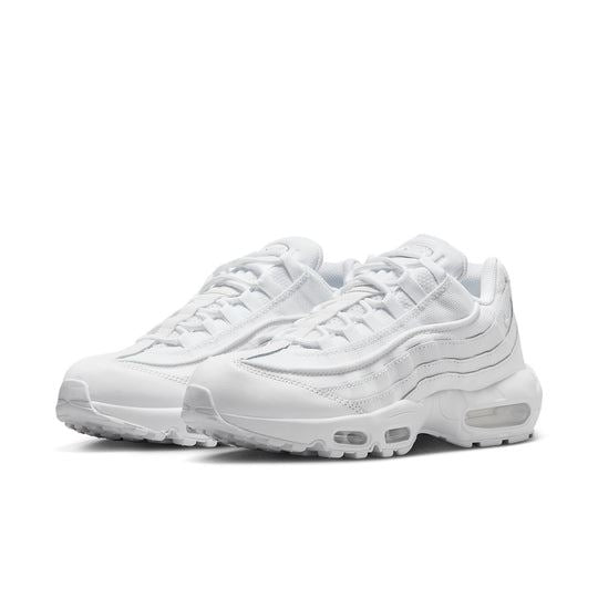 NEW Men's Sz 14 Nike Air Max 95 Essential Sneaker Triple White CT1268-100