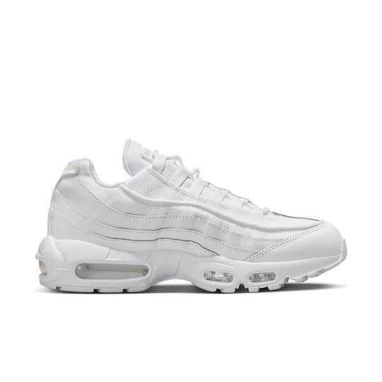 NEW Men's Sz 14 Nike Air Max 95 Essential Sneaker Triple White CT1268-100