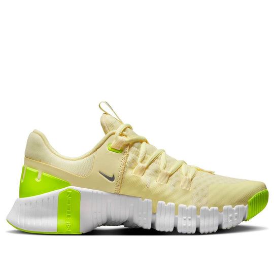NEW Women's Sz 7.5-9.5 Nike Free Metcon 5 Training Shoe Citron Tint DV3950-800