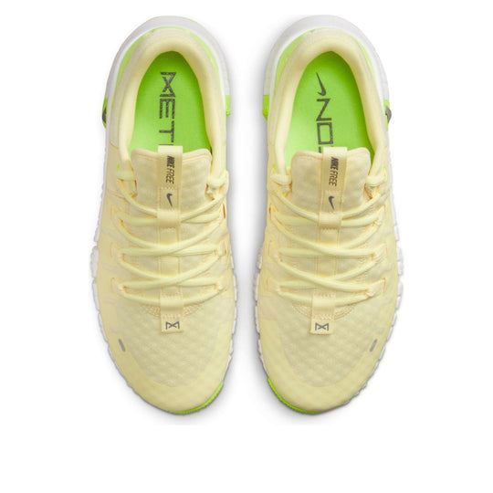 NEW Women's Sz 7.5-8.5 Nike Free Metcon 5 Training Shoe Citron Tint DV3950-800 NL