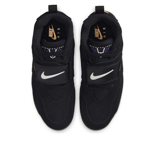 NEW Men's Sz 13 Nike Air Diamond Turf Sneaker Black-Club Purple HV2282-001