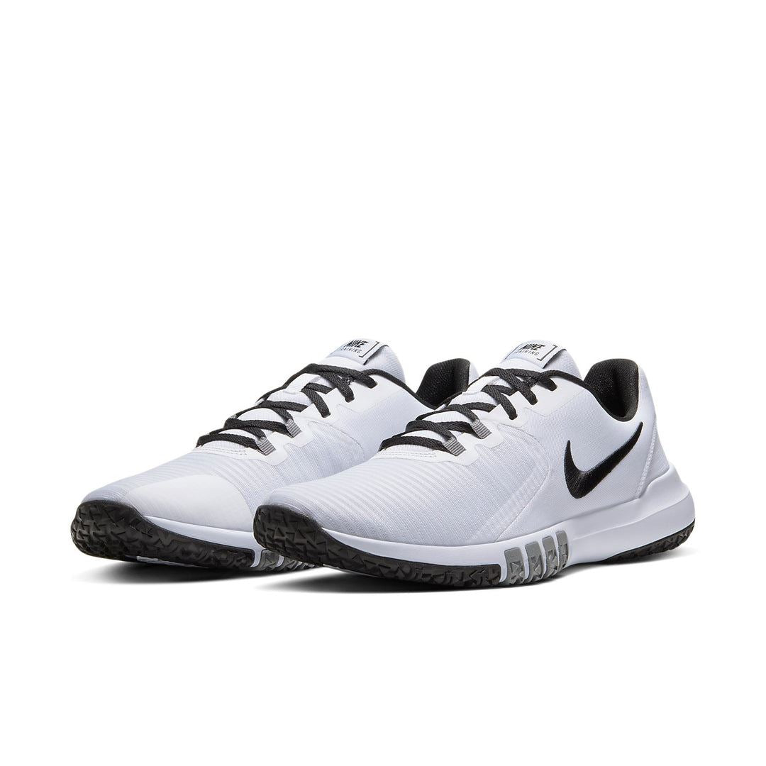 NEW Men's Sz 10 Nike Flex Control TR4 Athletic Shoes White CD0197-100 NLRB