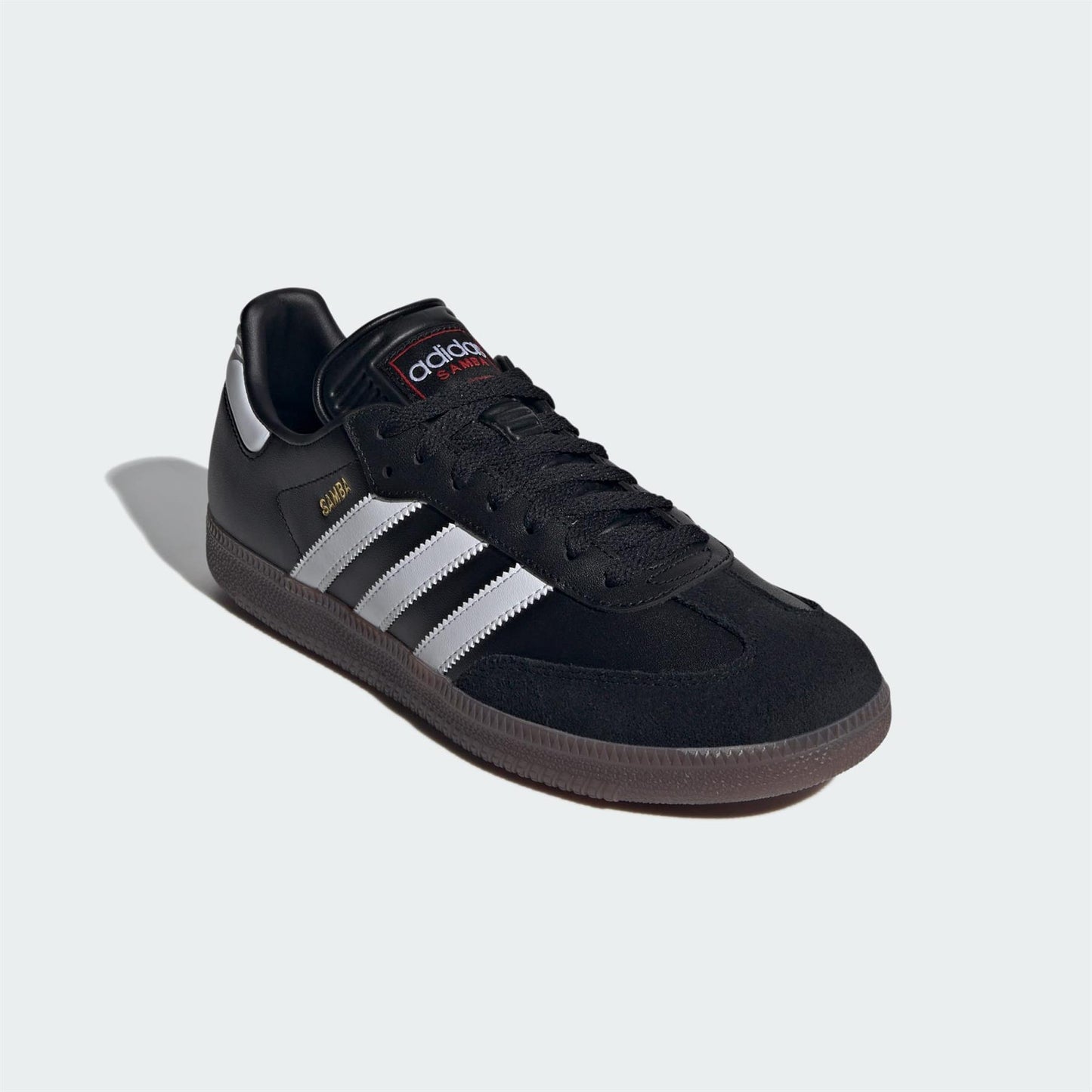 NEW Men's Sz 6.5-13 adidas Samba Indoor Soccer Shoes Black White Gum IH6000