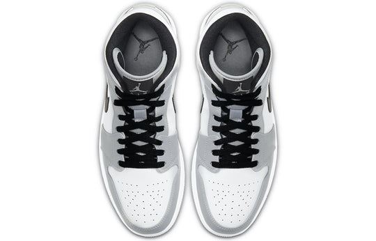 NEW Men's Sz 13 Nike Air Jordan 1 Mid 2020 Sneaker Gray 554724-092