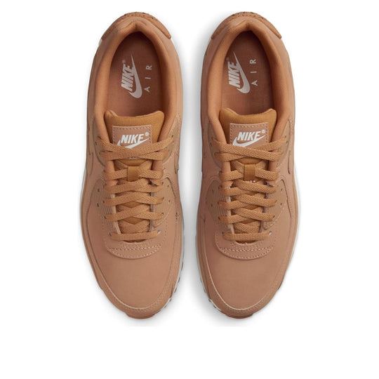 NEW Men's Sz 10.5 Nike Air Max 90 PRM Sneaker Flax Brown Sail HJ3153-200 RNB