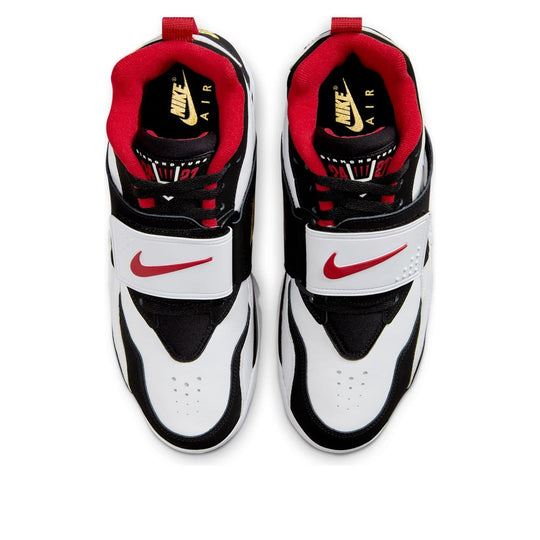 NEW Men's Sz 10.5-11 Nike Air Diamond Turf 49ers Casual Red/Black FZ8224-100