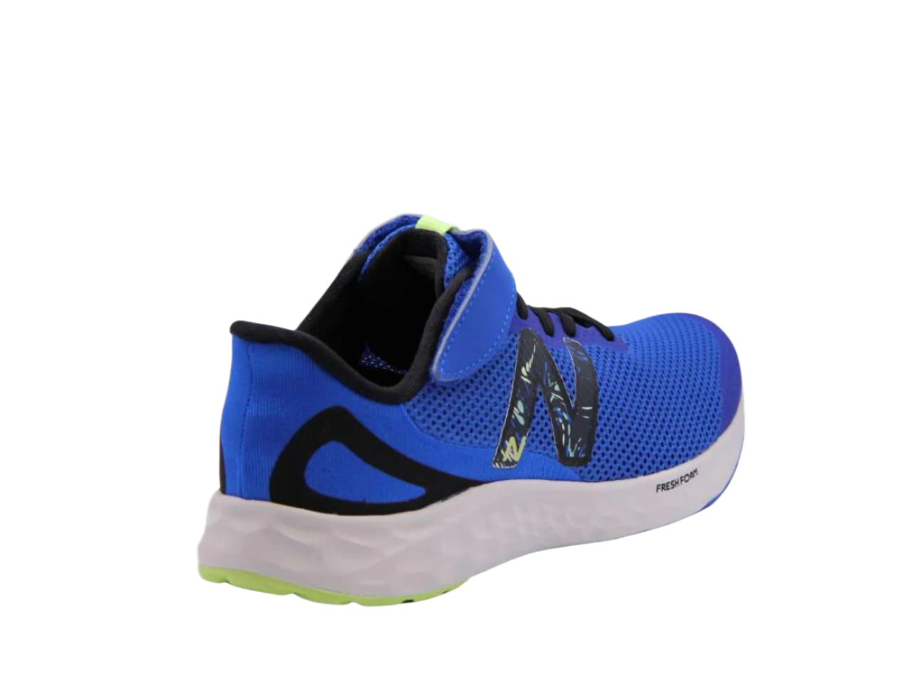 NEW Kids Sz 13 New Balance Fresh Foam Arishi v4 Bungee Lace Blue PAARIPB4