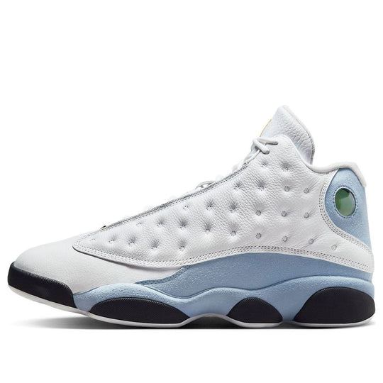 NEW Men's Sz 9-11 Nike Air Jordan 13 Retro Sneakers White Blue 414571-170 NL