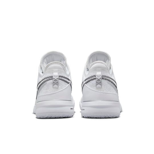 NEW Men's Sz 14 Nike Zoom LeBron NXXT Gen Basketball Triple White DR8784-101 NL