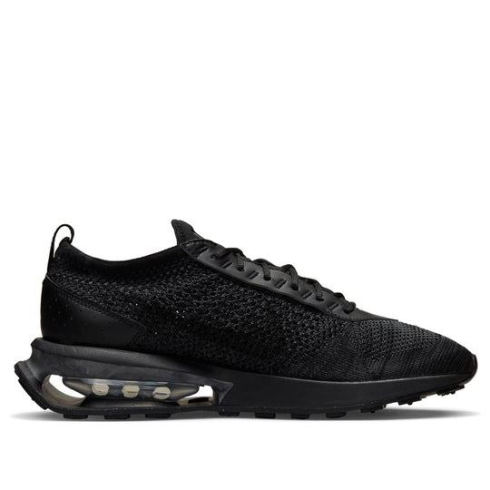 NEW Men's Sz 6-6.5 Nike Air Max Flyknit Racer Running Triple Black FD2764-001