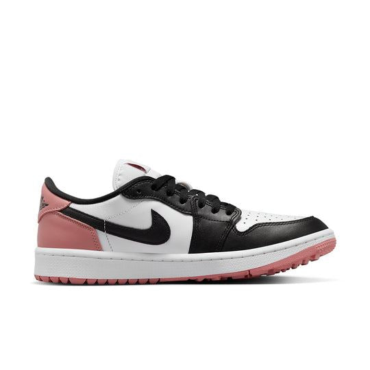 NEW Men's Sz 10-15 Nike Air Jordan 1 Golf Cleat Low Rust Pink DD9315-106 NL