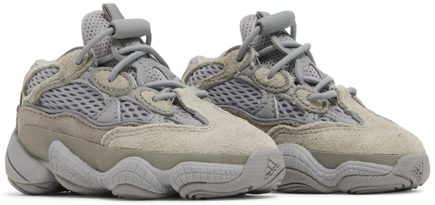 NEW Infant Sz 7.5K-9.5K adidas Yeezy 500 Slip On Infant Boy Sneakers Grey ID2441