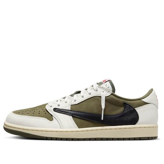 NEW Men's Sz 8-15 Nike Air Jordan 1 Retro Low OG x Travis Scott Olive DM7866-200