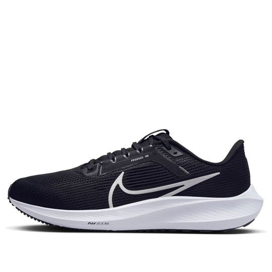 NEW Men's Sz 8 Nike Air Zoom Pegasus 40 Running Black White DV3853-001 NL