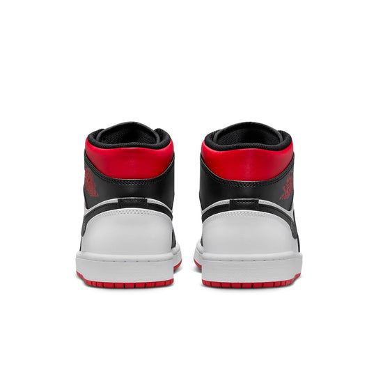 NEW Men's Sz 10.5 Nike Air Jordan 1 Mid Casual Gym Red Black DQ8426-106