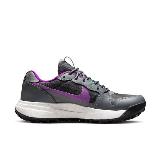 NEW Men's Sz 8-10 Nike ACG Lowcate Trail Hiking Shoes Gray Purple DX2256-002 NL