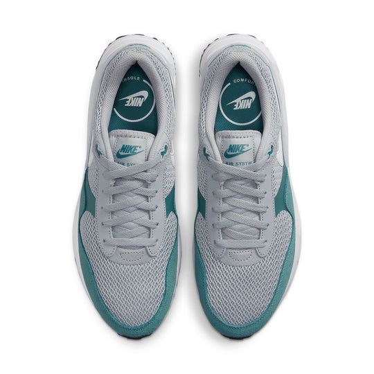 NEW Men's Sz 8-11 Nike Air Max SYSTM Casual Grey Aqua Blue DM9537-006