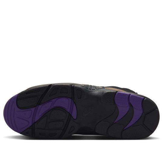 NEW Men's Sz 13 Nike Air Diamond Turf Sneaker Black-Club Purple HV2282-001