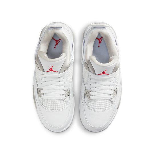 NEW Youth/WMNS Sz 6.5Y/8W Nike Air Jordan 4 Retro GS White Oreo DJ4699-100