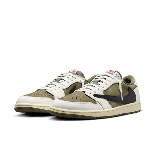 NEW Men's Sz 8-15 Nike Air Jordan 1 Retro Low OG x Travis Scott Olive DM7866-200