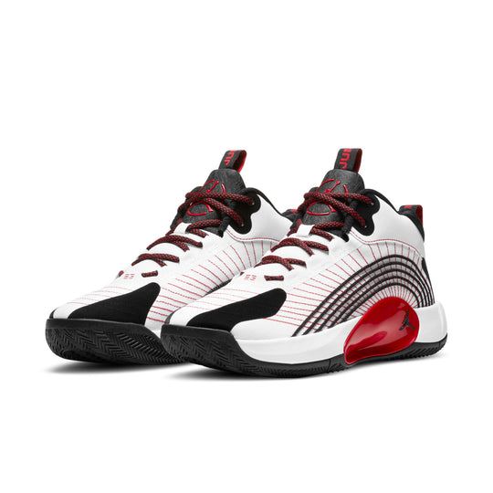 NEW Men's Sz 10-11.5 Jordan Jumpman 2021 Basketball Shoe White Red CQ4021-100