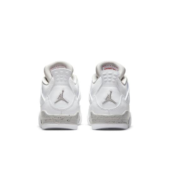 NEW Youth/WMNS Sz 6.5Y/8W Nike Air Jordan 4 Retro GS White Oreo DJ4699-100